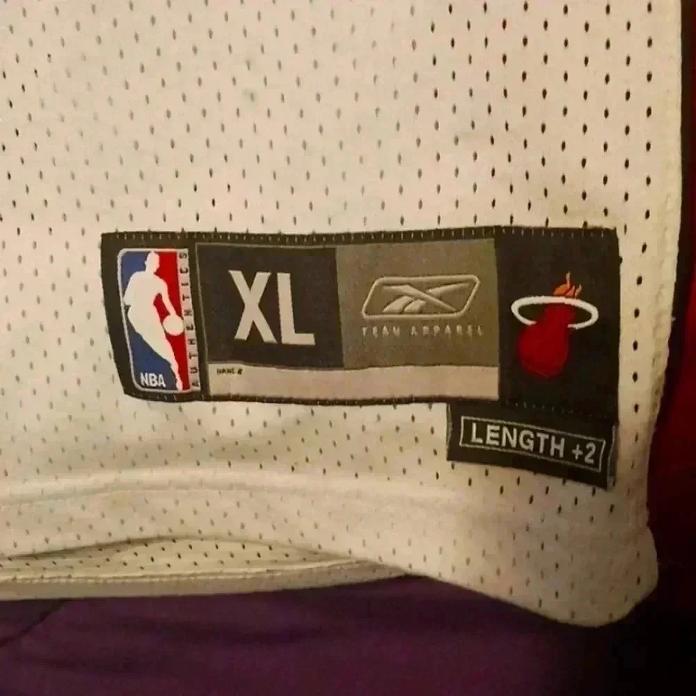 D.Wade Heat Jersey..XL length +2... - Picture 3 of 6